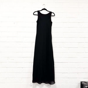 Alyn Page Black 90s Dress Vintage 7/8